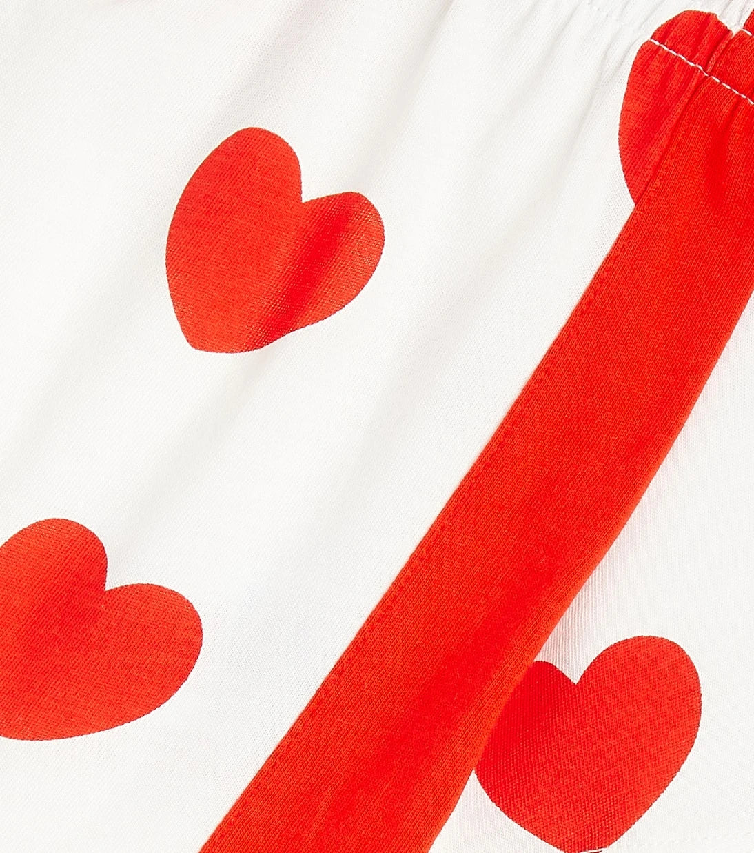 Mini Rodini - Hearts cotton skirt