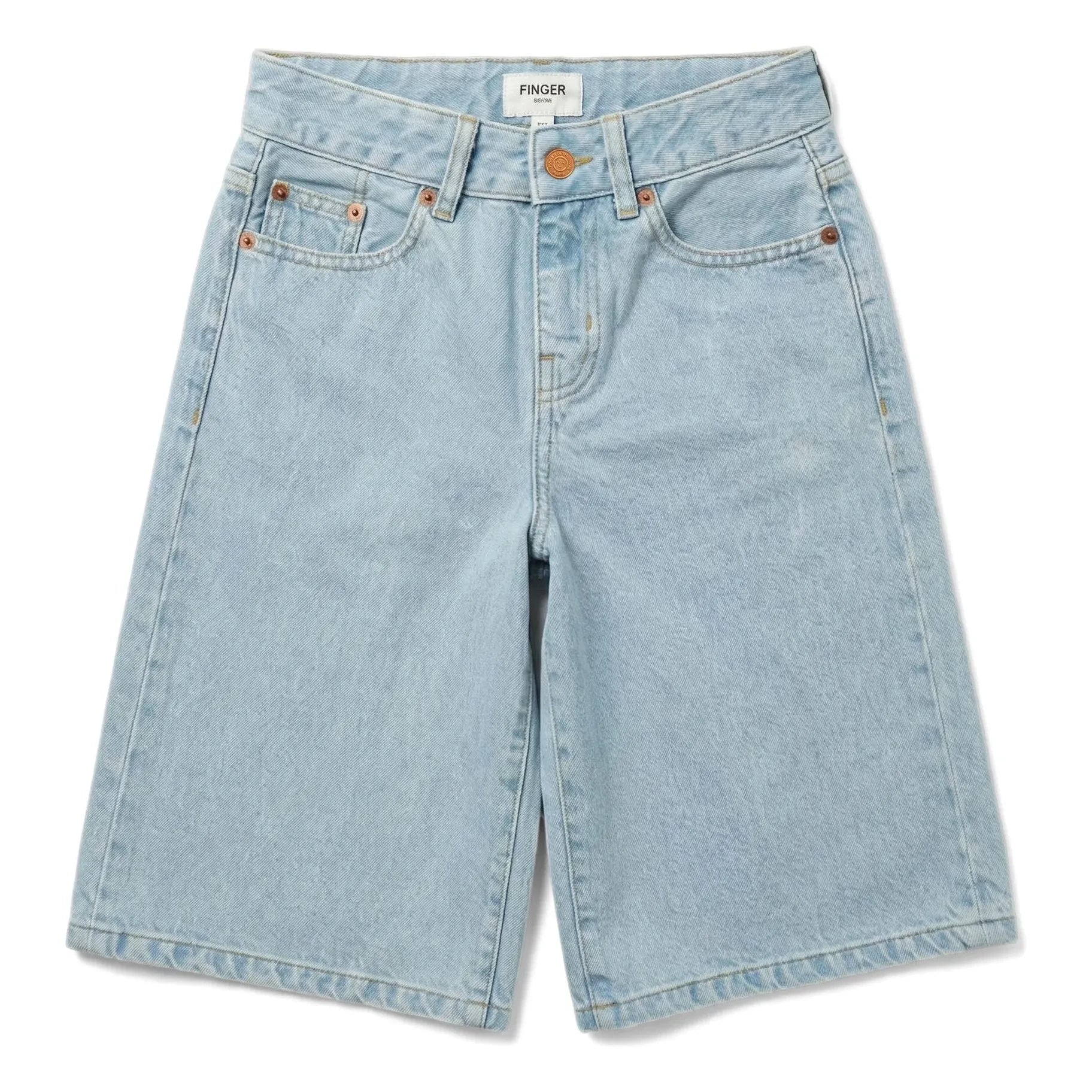 Finger in the nose - Bermuda Denim Dua | Light Denim
