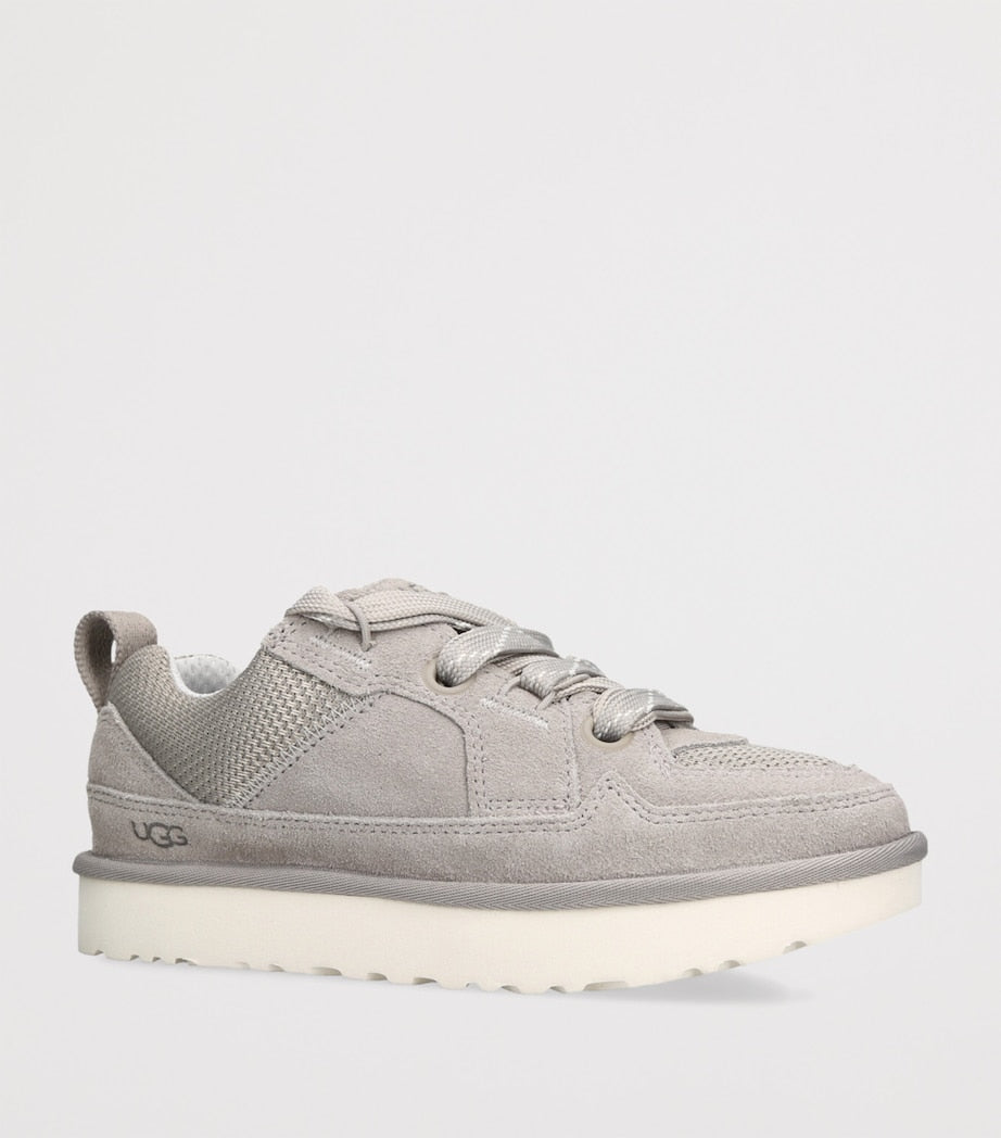 UGG Grey Suede Lo Lowmel Sneakers