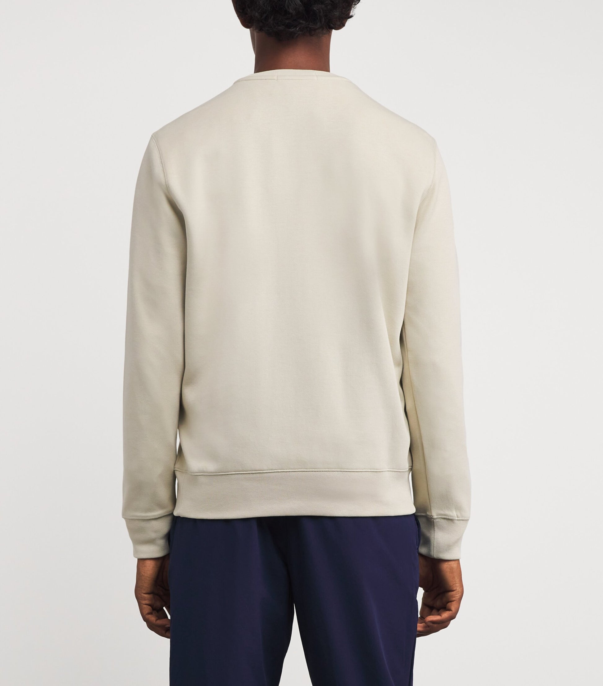 Cotton-Blend Performance Polo Bear Sweatshirt