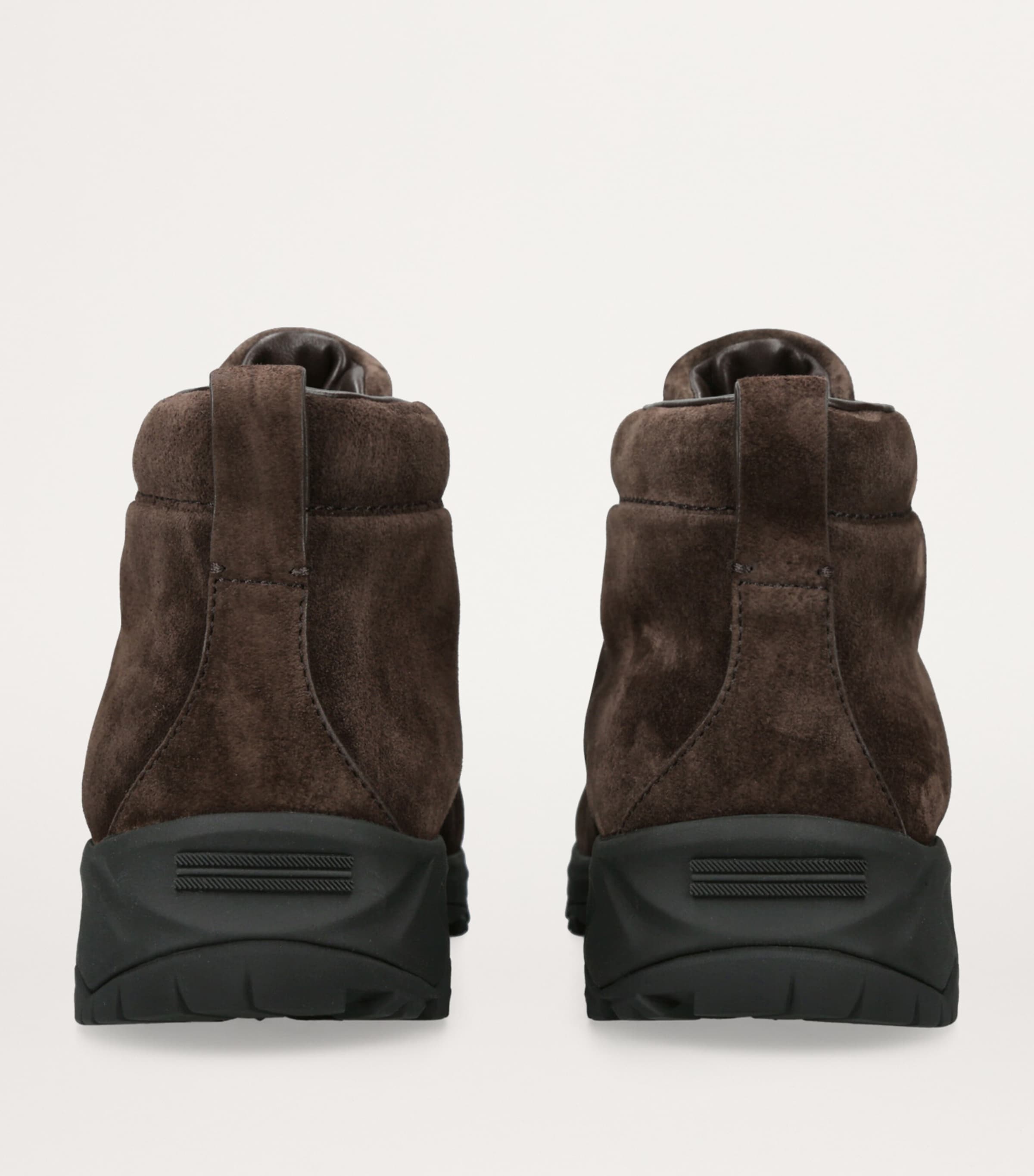 Suede Triple Stitch Vetta Sneakers DARK BROWN