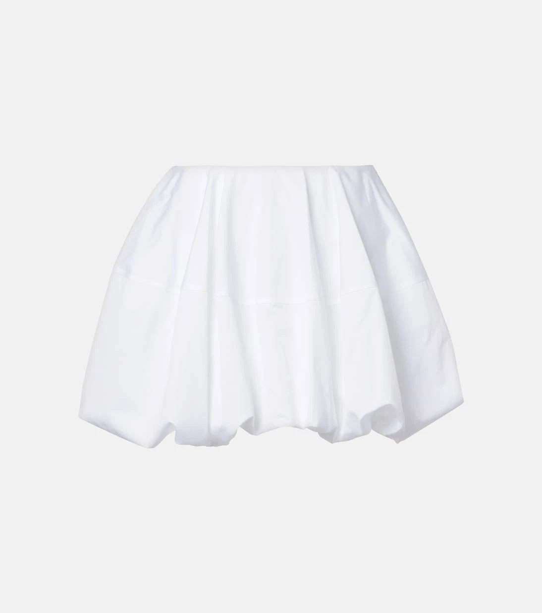 Alaïa - Cotton poplin miniskirt