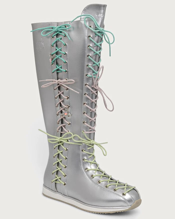 Koi Footwear Numinous Lace Up Charm Uzun Botlar