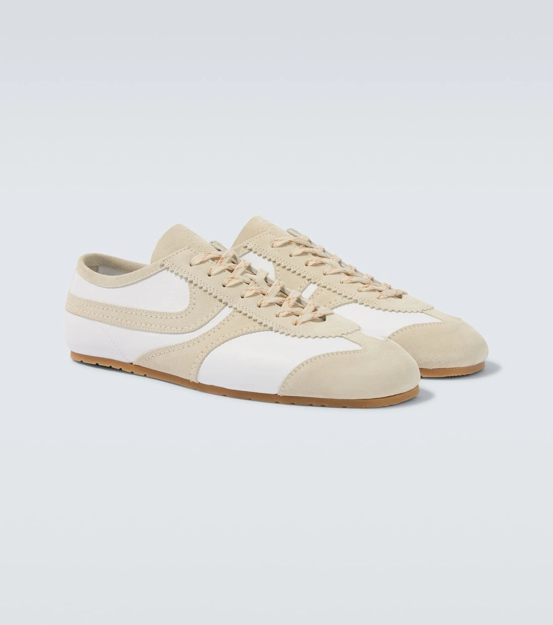 Dries Van Noten - Leather sneakers