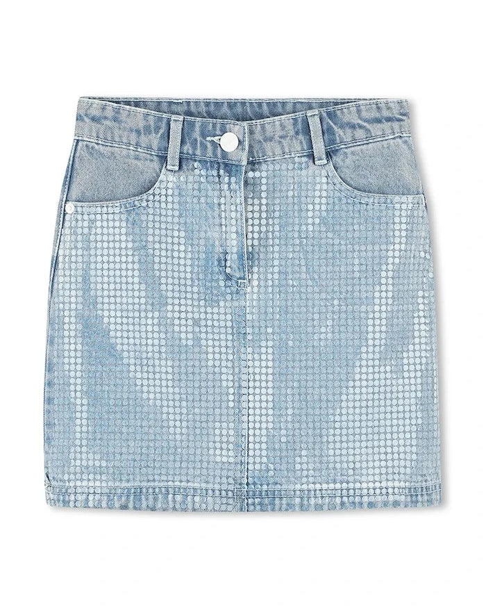 Kız Çocuk Dönelik Denim Etek Dkny