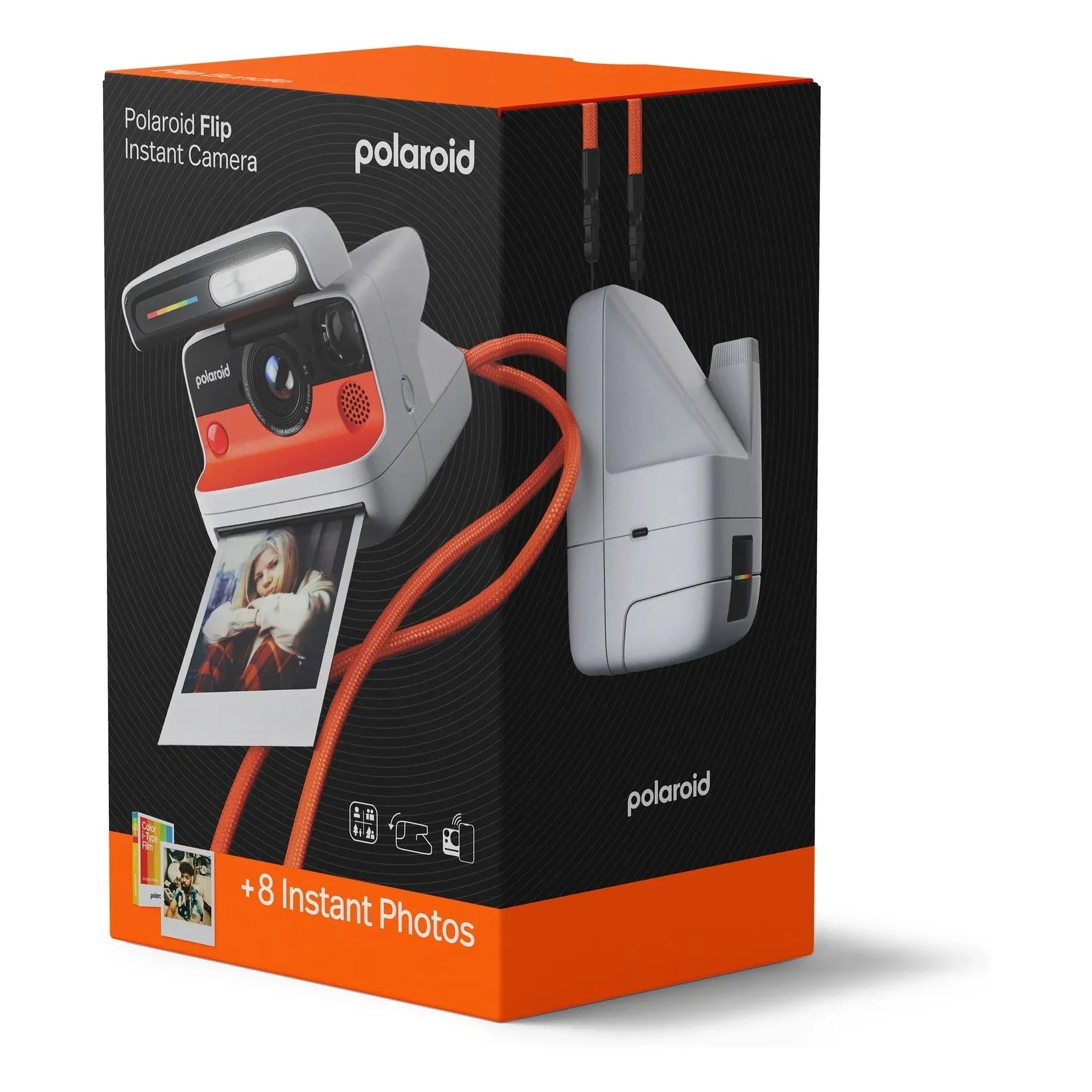 Polaroid - Flip camera set | White