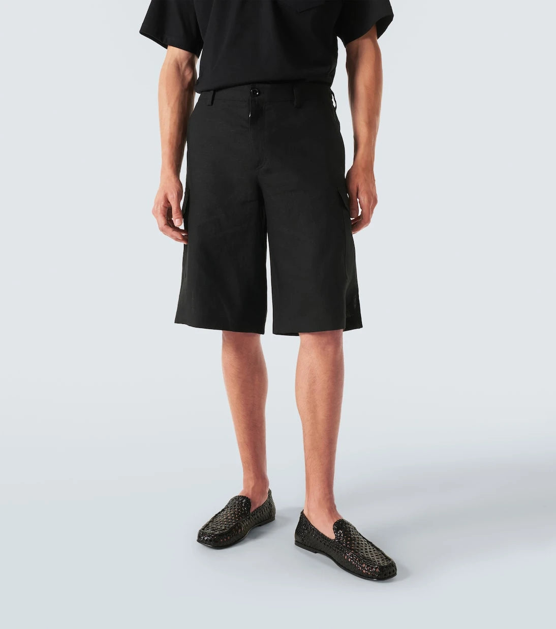 Dolce&Gabbana - Keten kargo şort