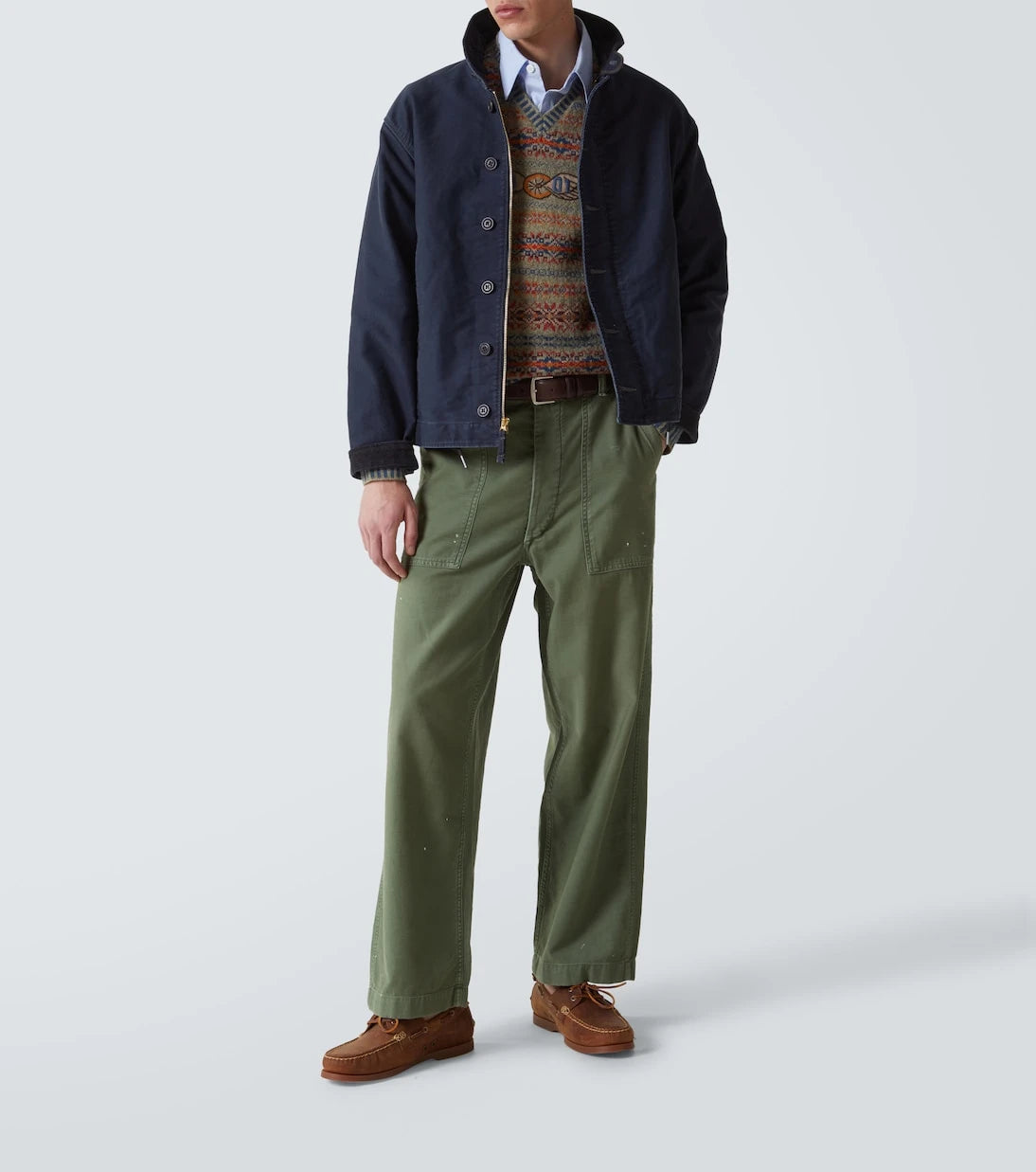 RRL - Jungle cloth deck jacket