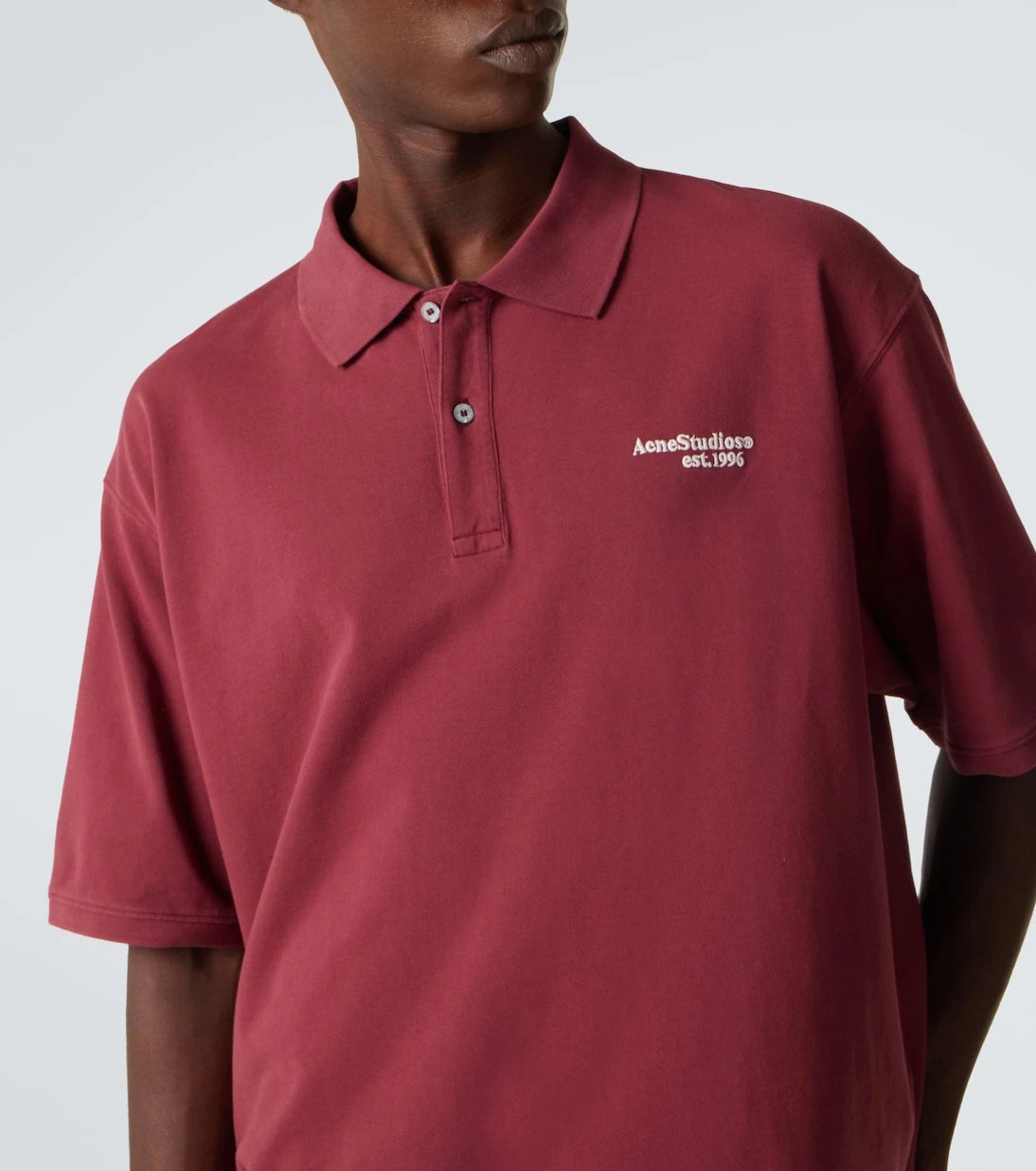 Acne Studios - Cotton piqué polo shirt