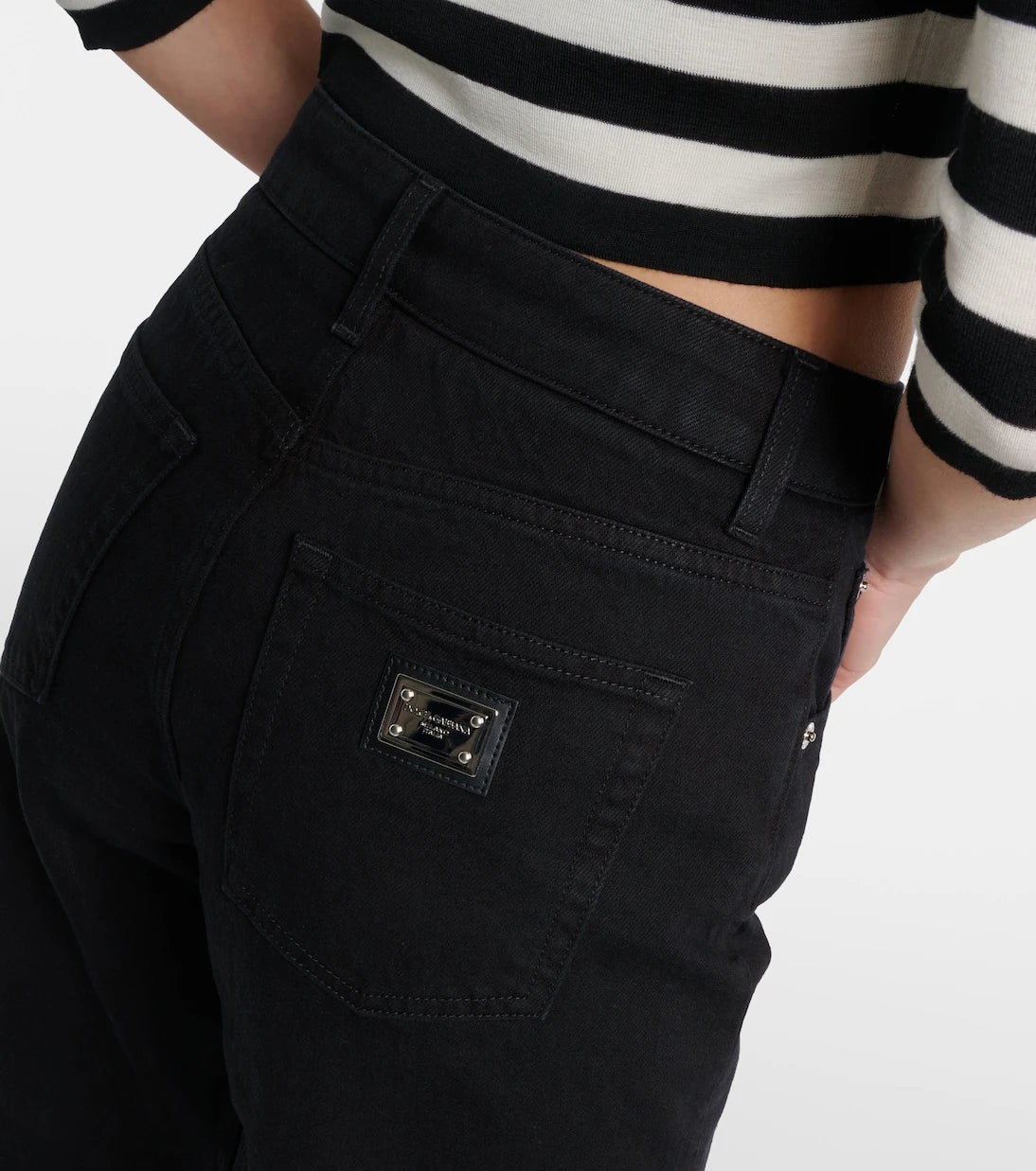 Dolce&Gabbana - High-rise slim jeans