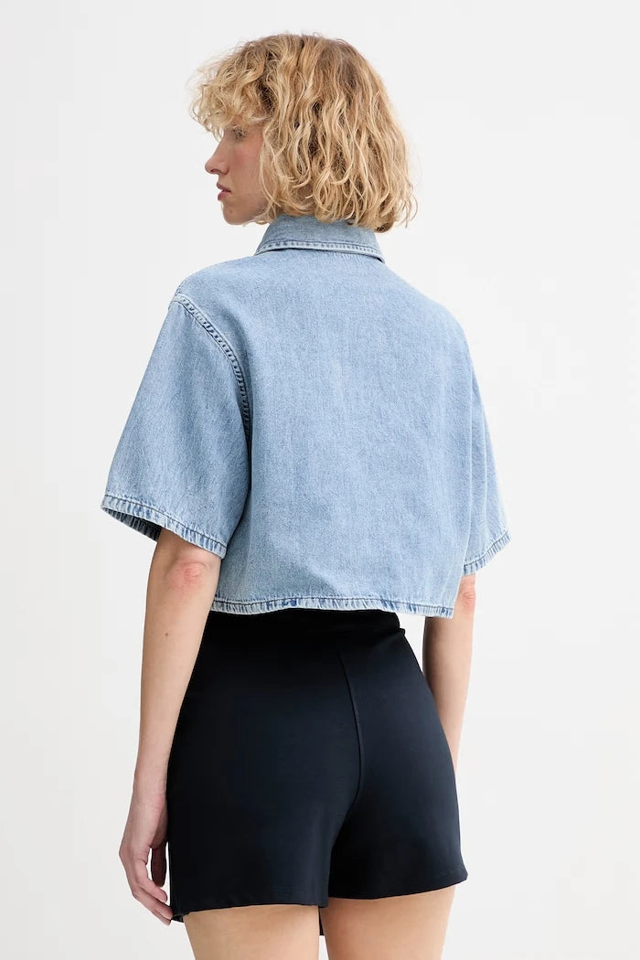 Calvin Klein Jeans риза дамска от деним