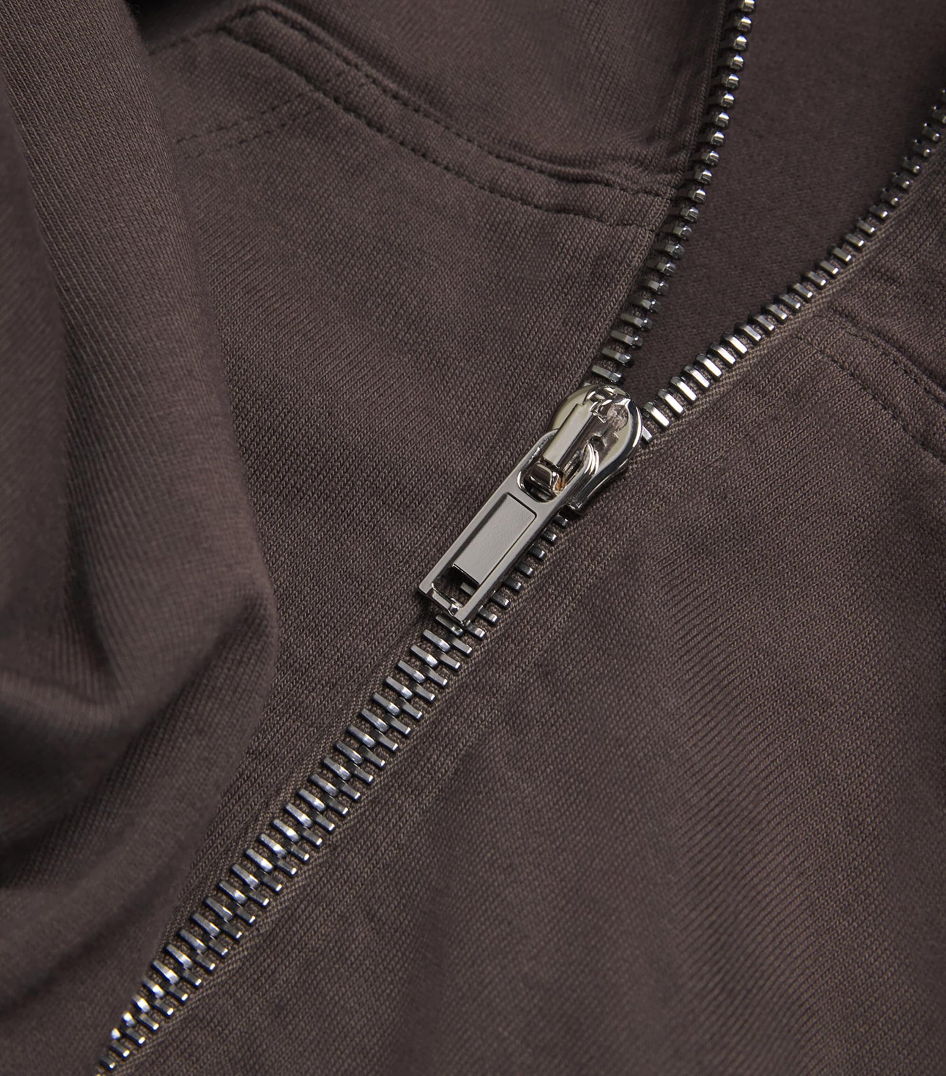 Rick Owens Brown Organic Cotton Mountain Hoodie