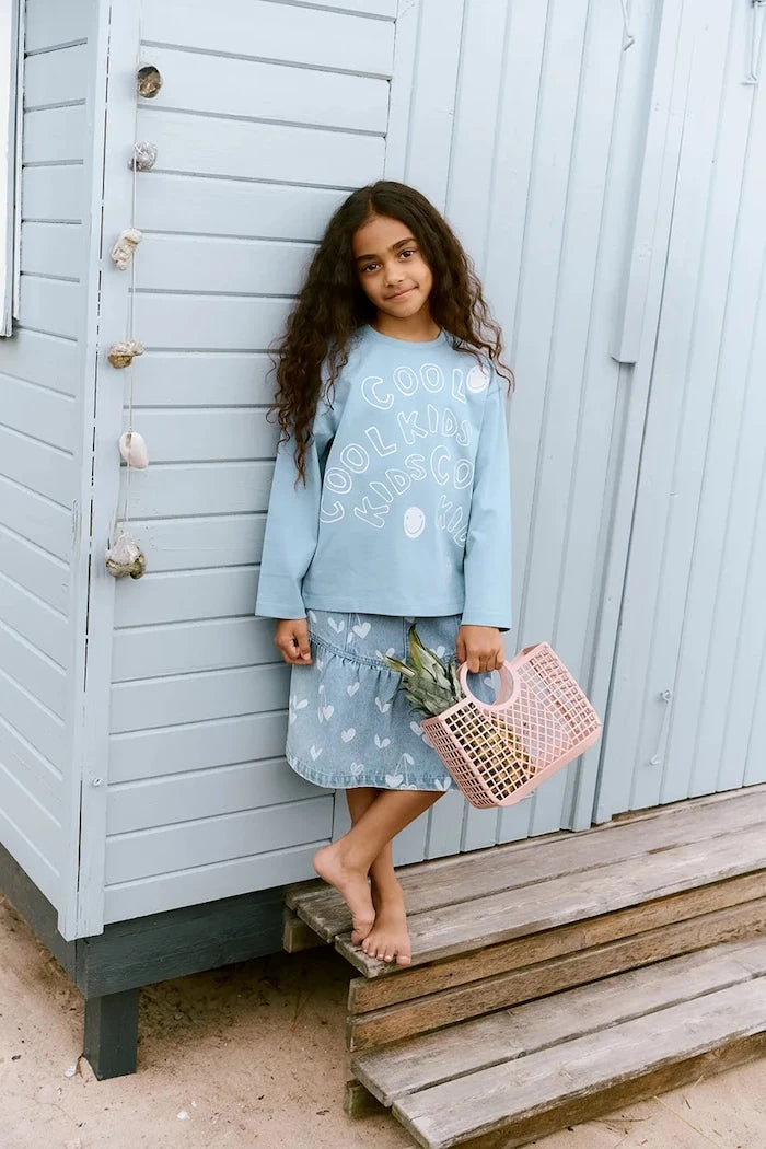 Liewood пола Dayla Printed Denim Skirt