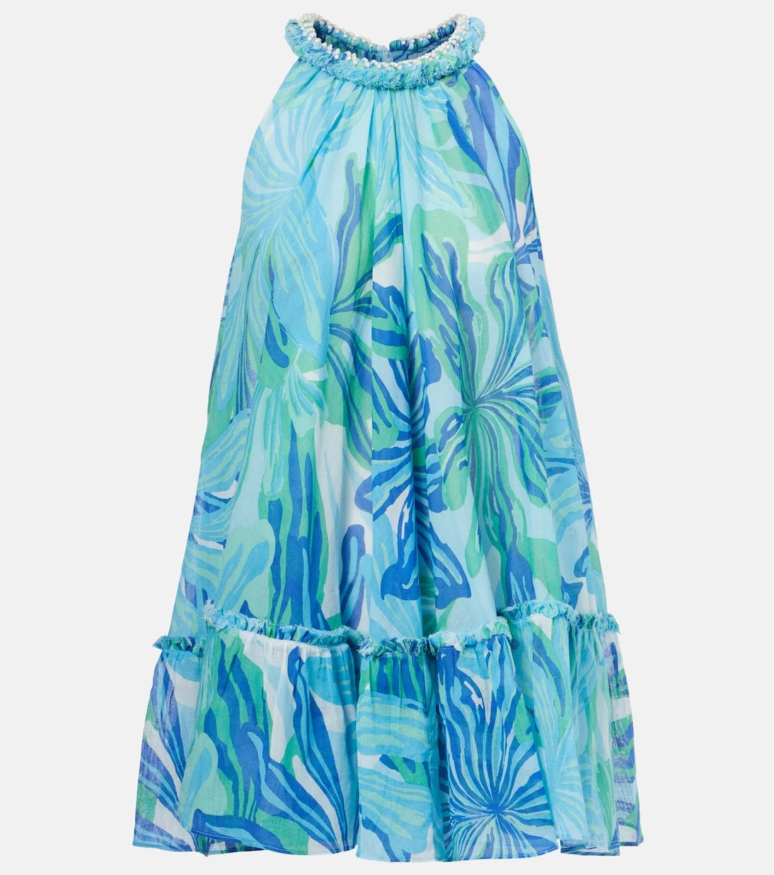 Poupette St Barth - Cleo printed cotton gauze minidress