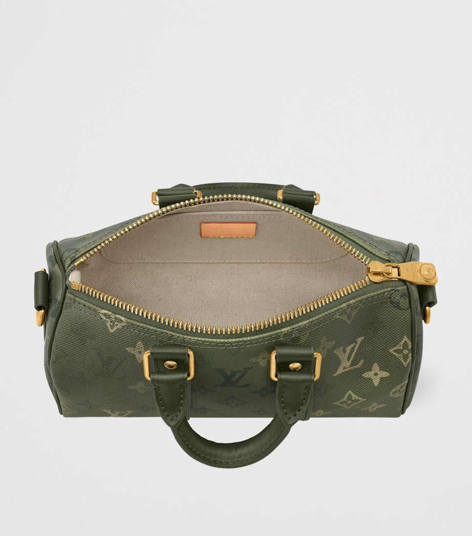 LOUIS VUITTON Canvas Keepall Bandoulière 25 Cross-Body Bag