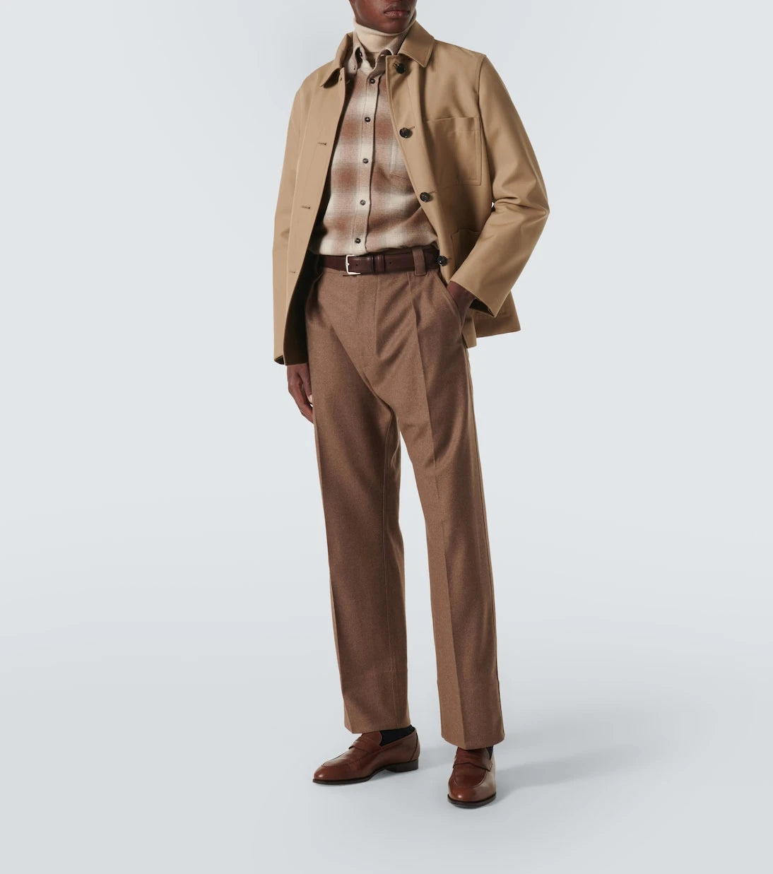Loro Piana - Sergio leather penny loafers