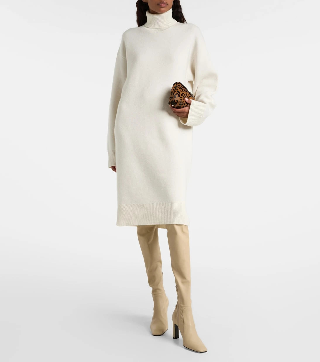 Toteme - Wool and cashmere-blend sweater dress