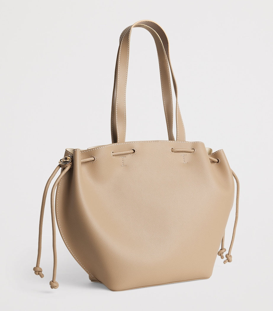 Claudie Pierlot Leather Alban Tote Bag