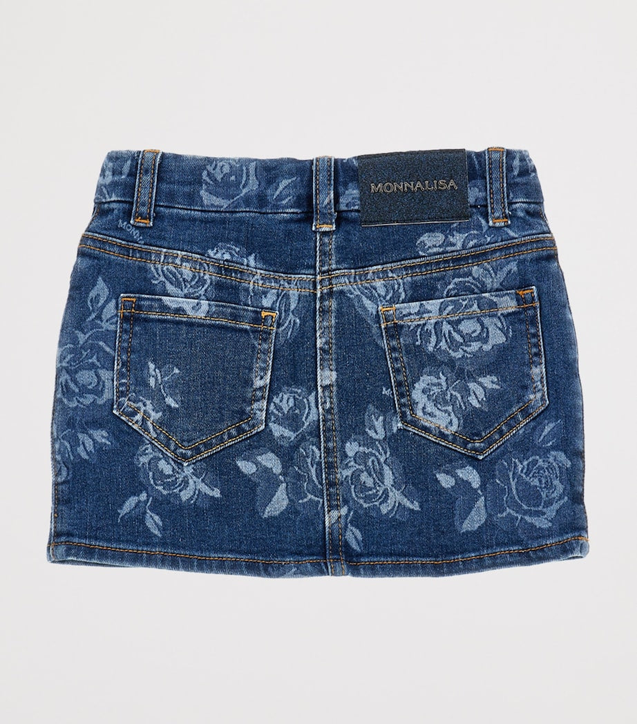 Floral Denim Skirt (2-12 Years)