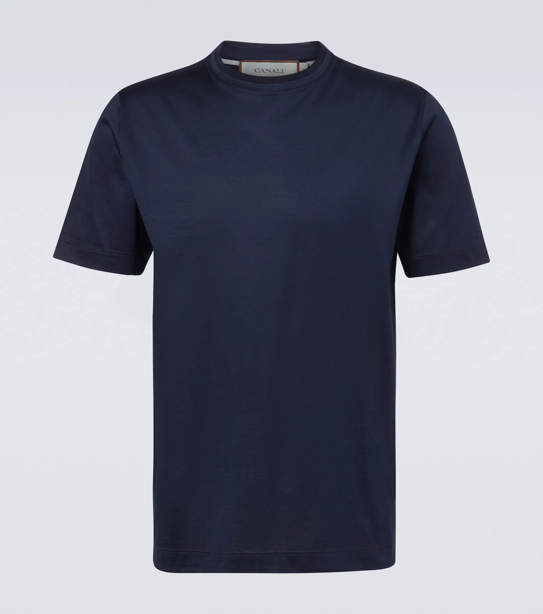 Canali - تي شيرت قطني Lisle