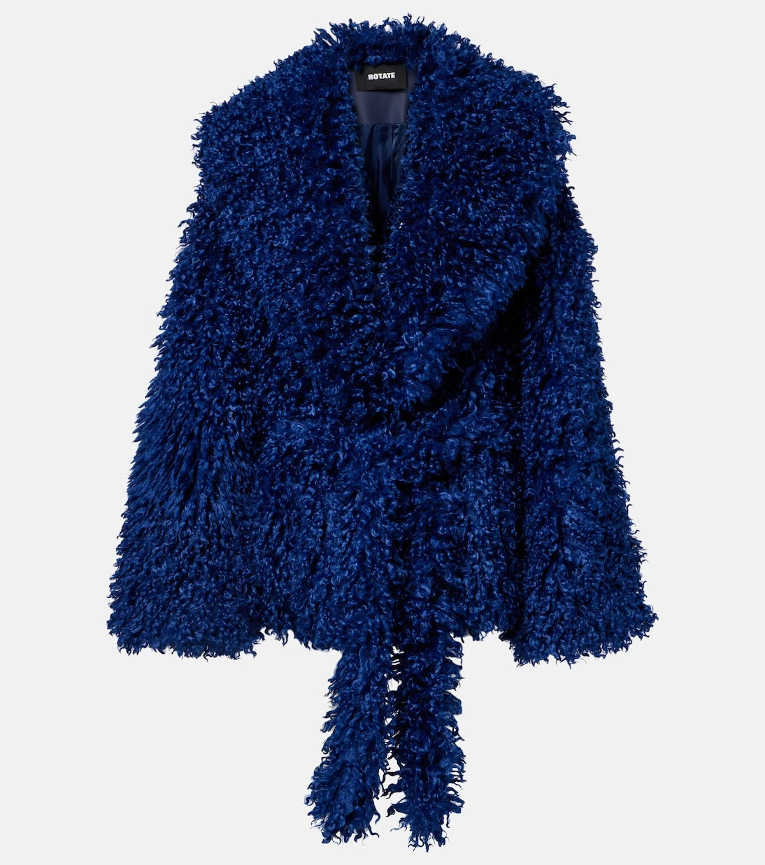 Rotate - Oversized belted coat