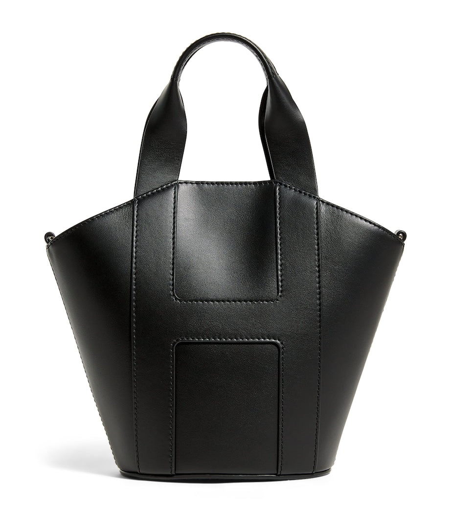 Harrods Grab Leather Tote Bag