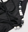 SIR. Black Beaded Baci Bikini Bottoms