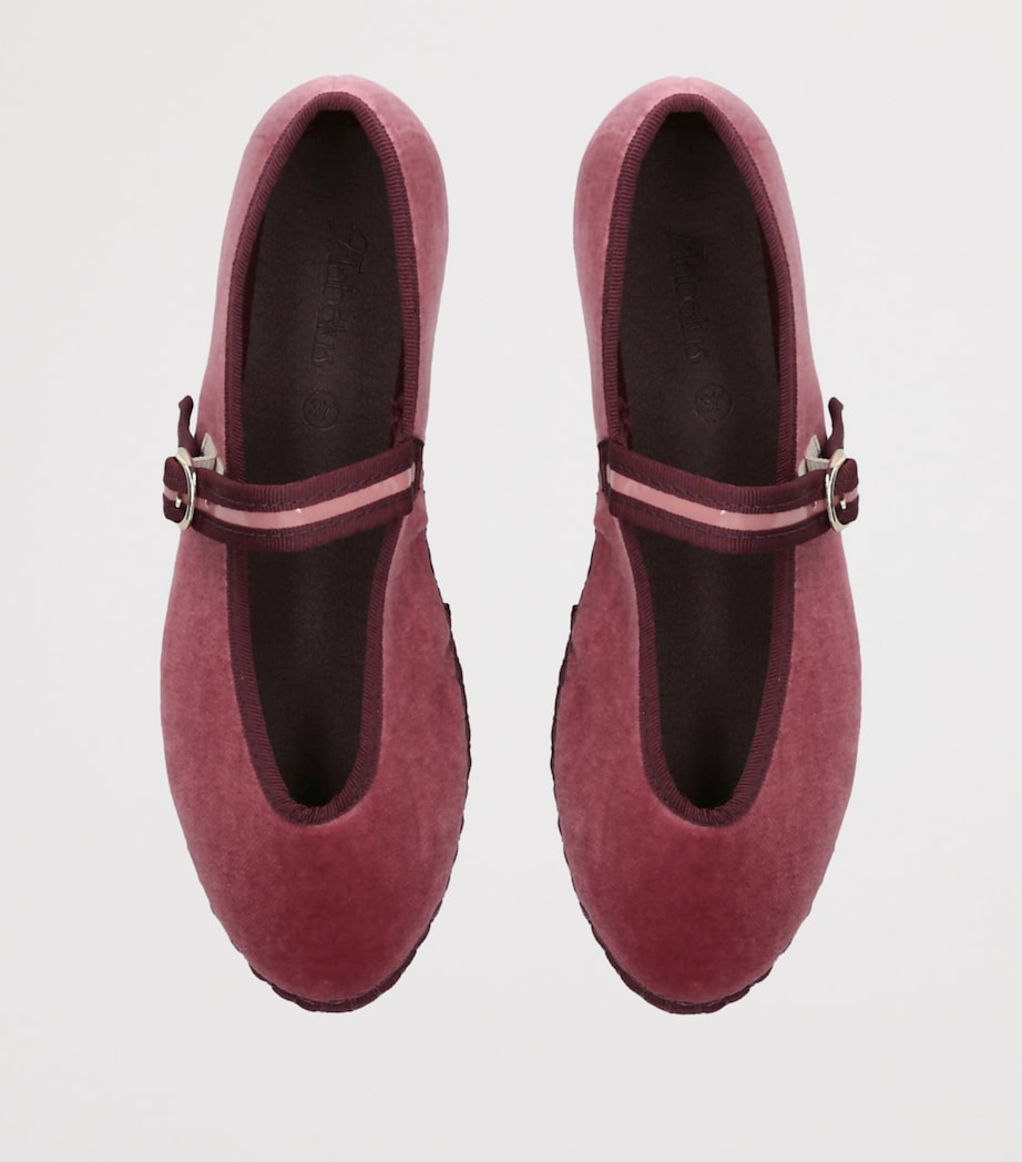 Velvet Pierre Mary Janes