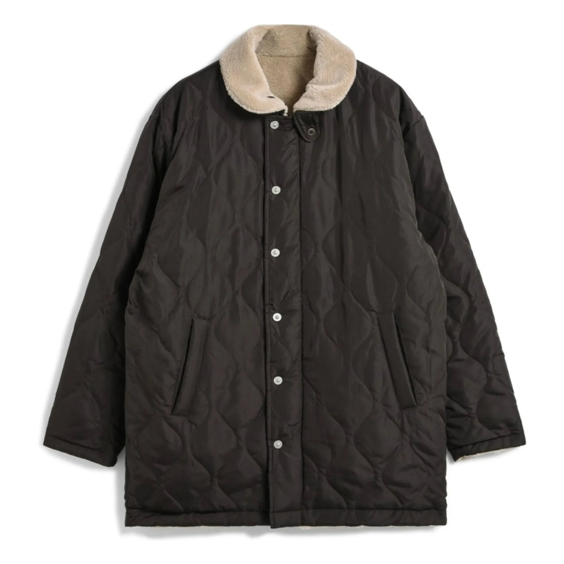 Taion - N-1 Reversible Military Jacket  | Chocolate