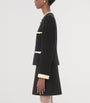 Valentino Black Virgin Wool-Blend Jacket