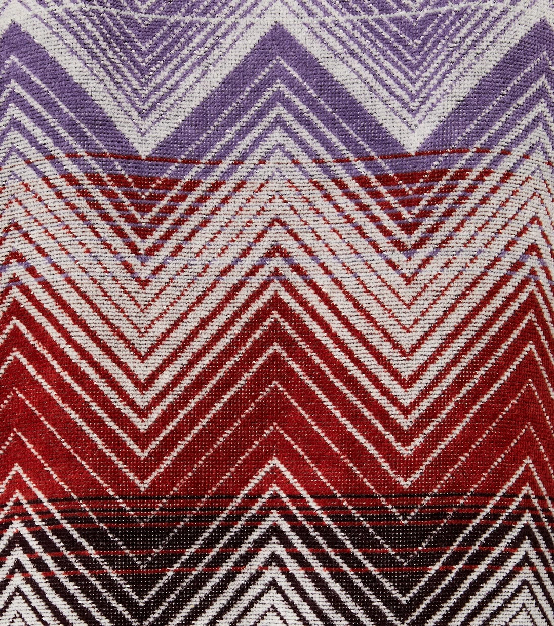 Missoni - روب حمام ماريا زيجزاج من القطن التيري