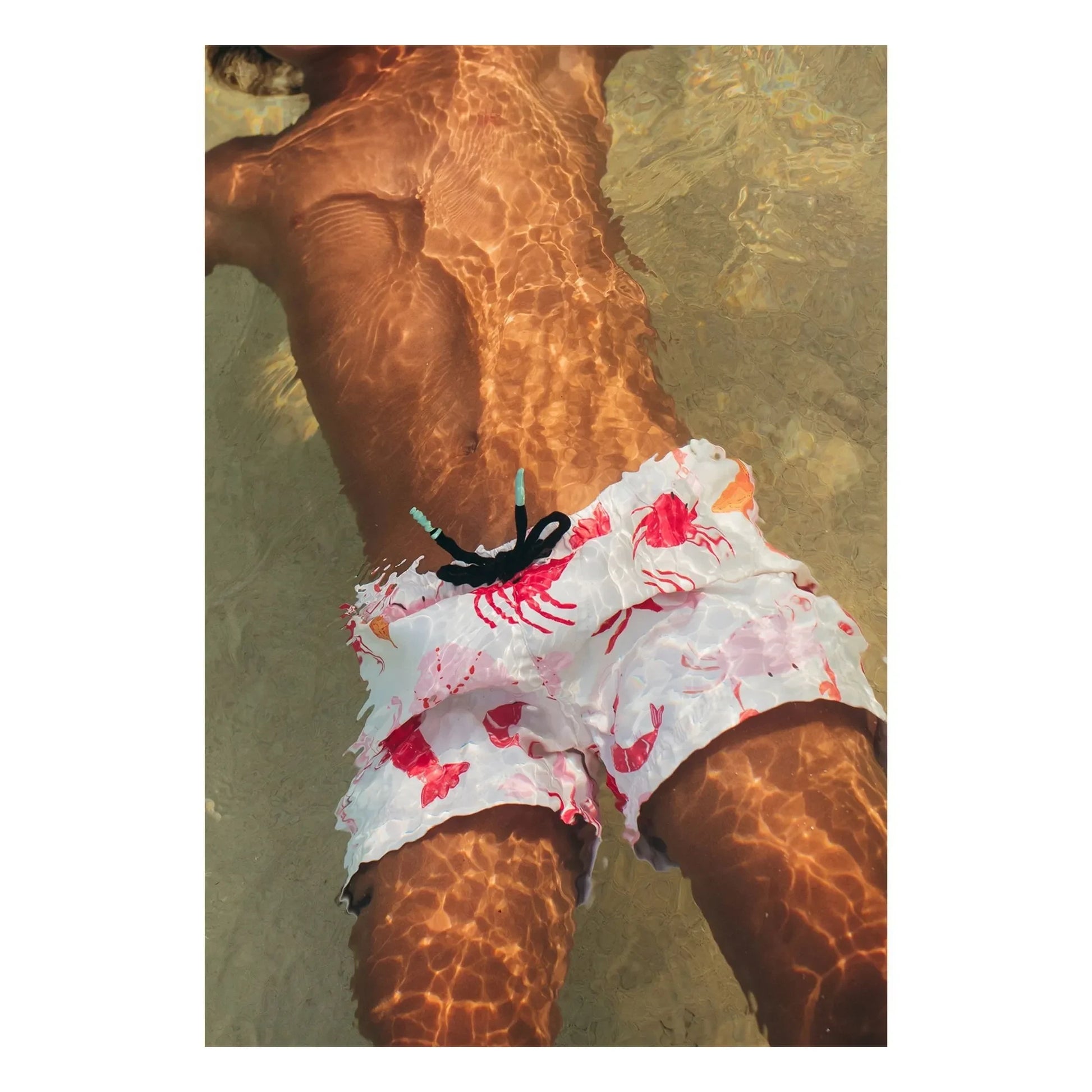 Pepita & Me - Crustacean Bath Short | Ecru