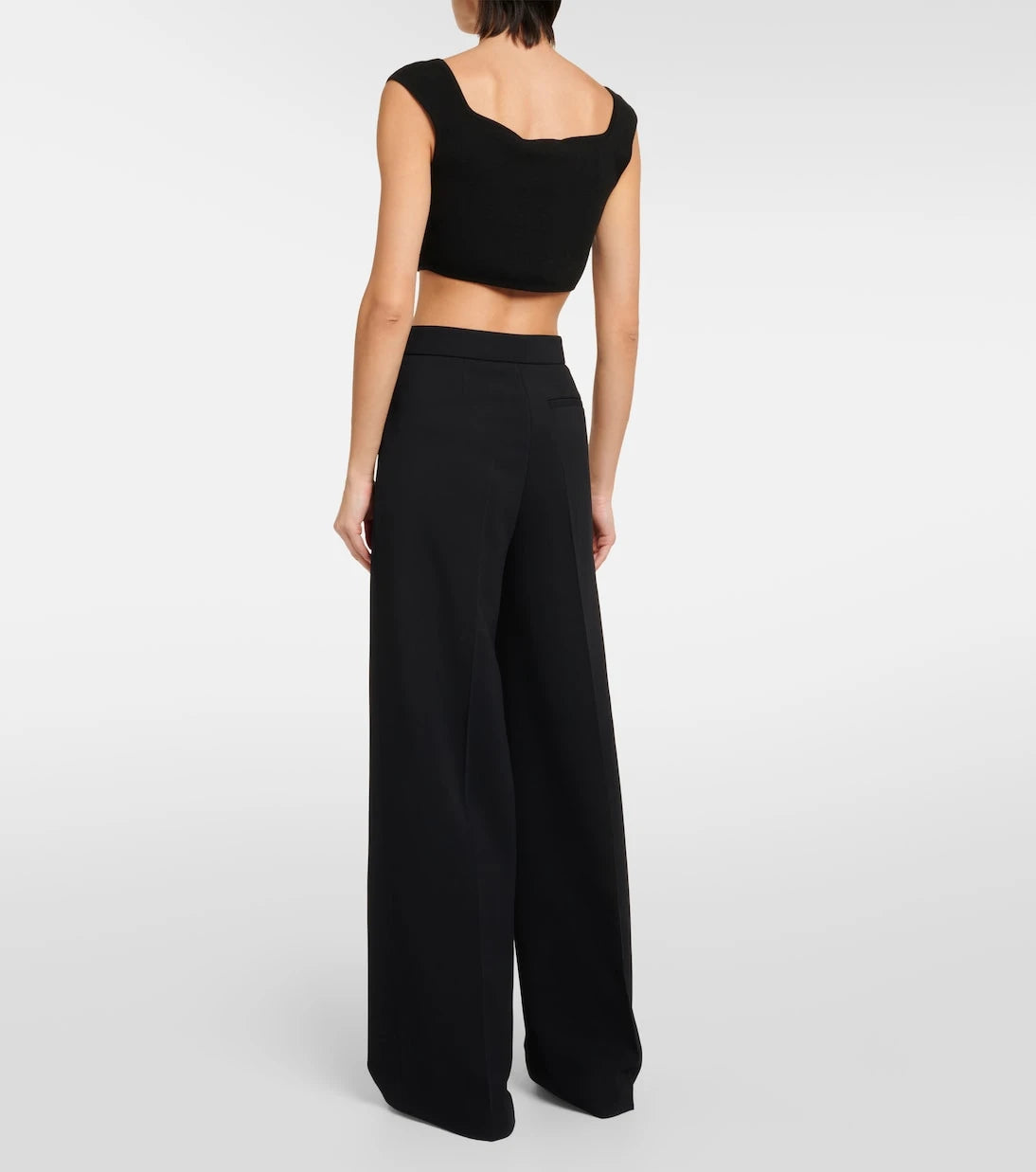 Joseph - Alane high-rise cady wide-leg pants