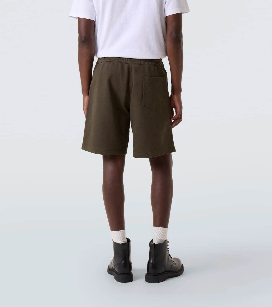 Givenchy - Givenchy Stamp cotton Bermuda shorts