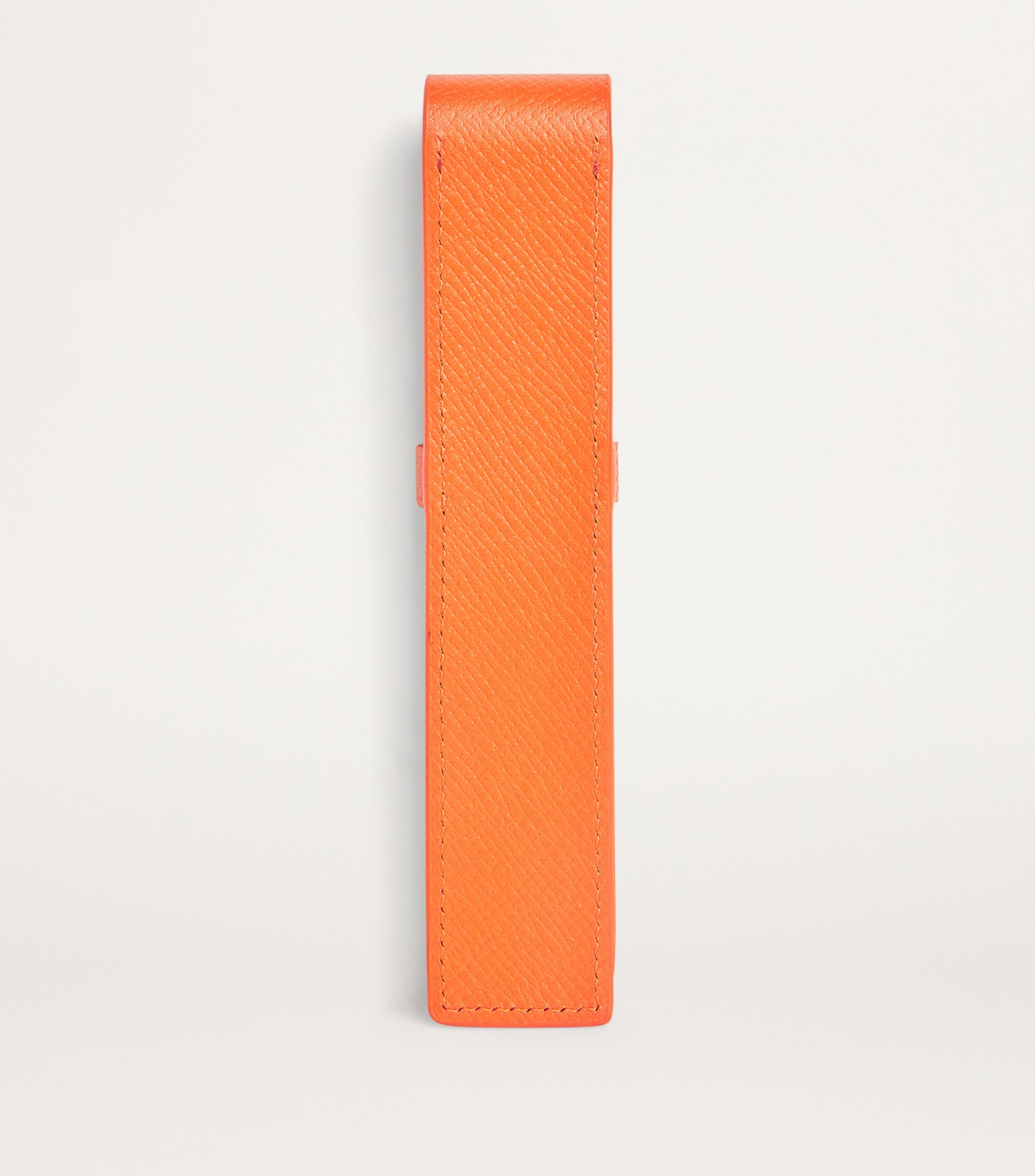 Leather Pen Sleeve ORANGE