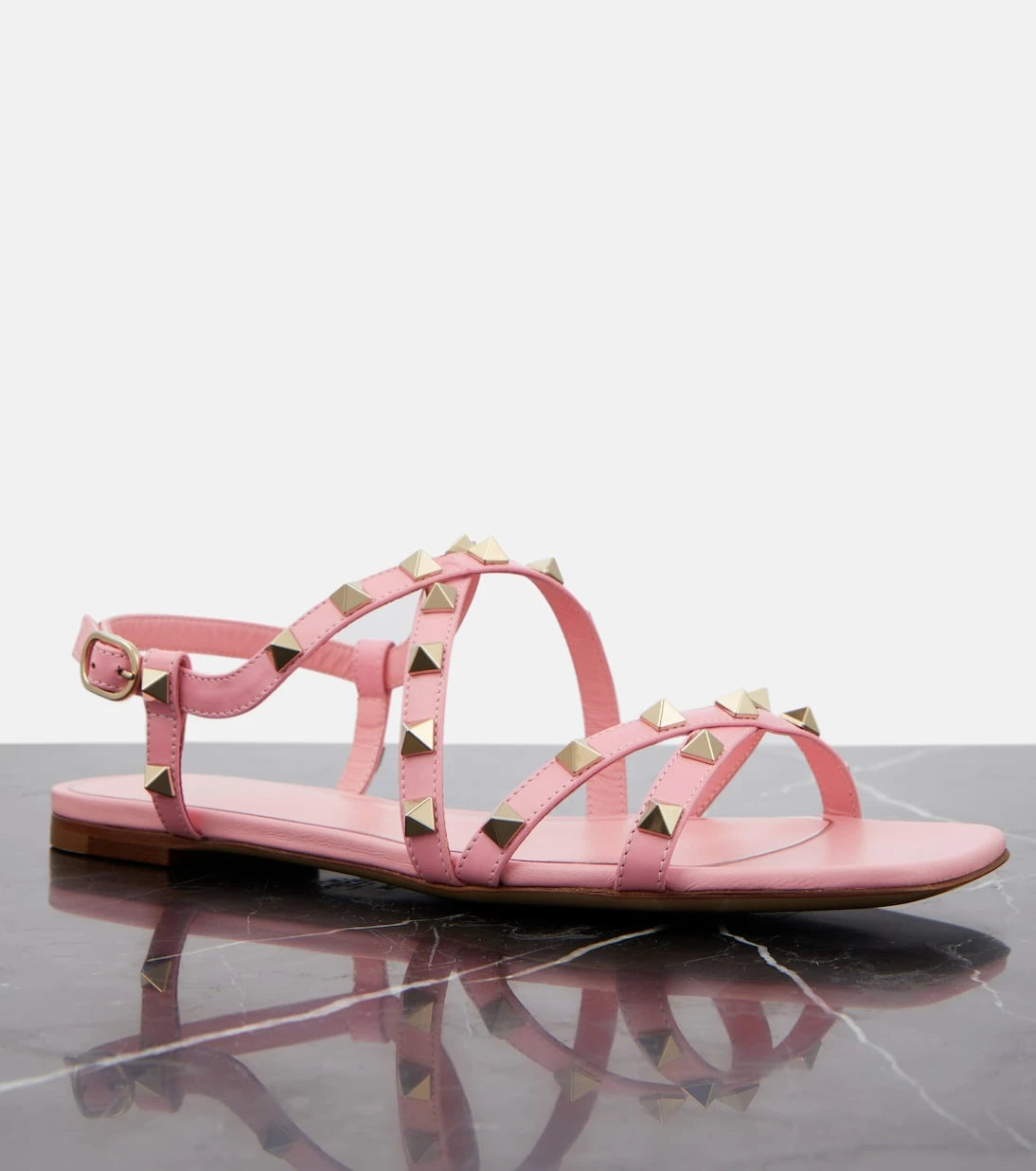 Valentino Garavani - Rockstud leather sandals