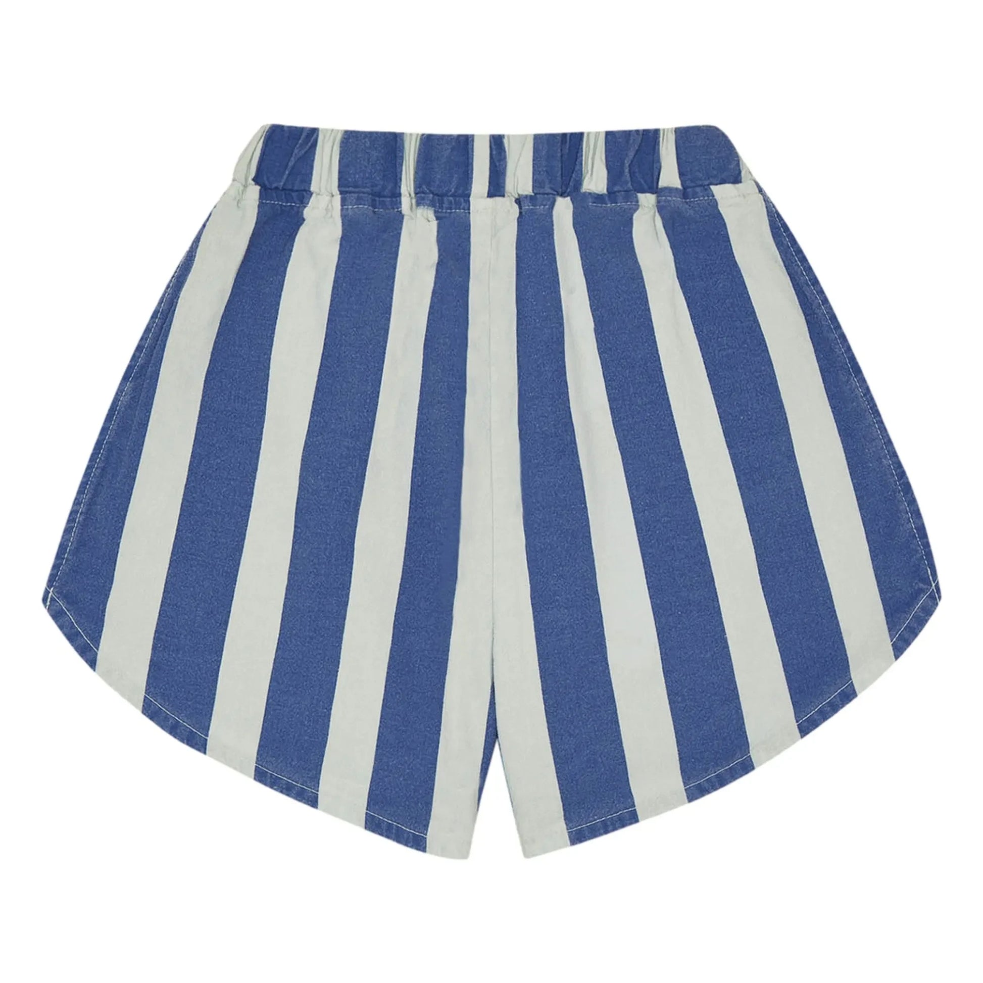 The Campamento - Striped shorts | Blue