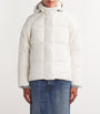 Canada Goose White Down-Filled Junction Parka