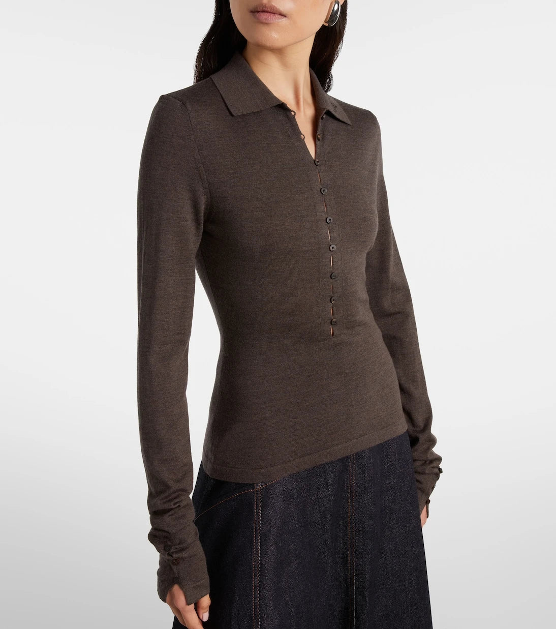 Jacquemus - Wool polo shirt