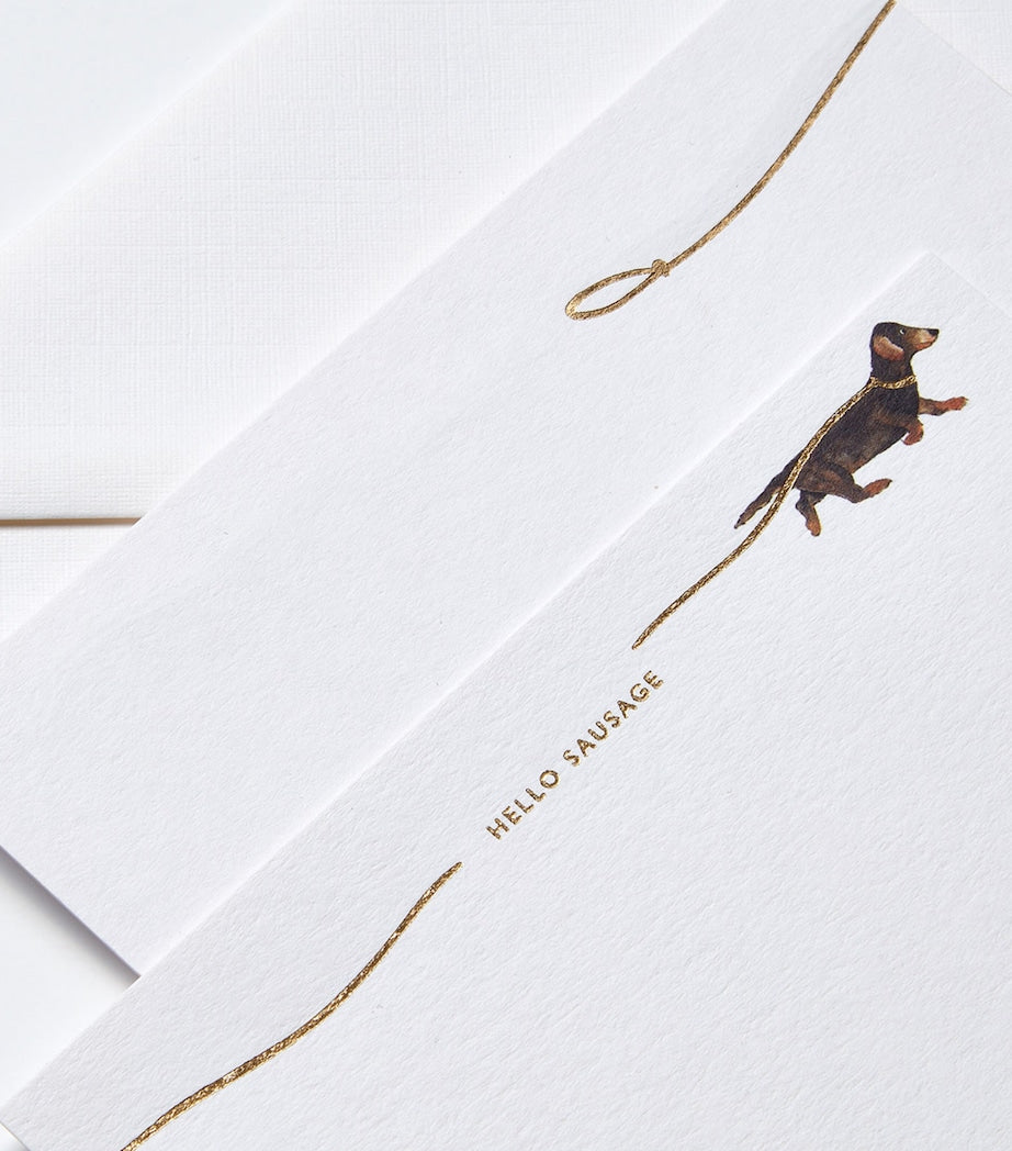 Hello Sausage A6 Correspondence Cards