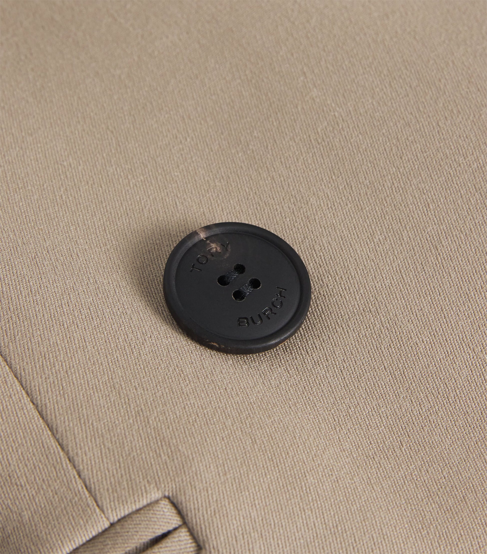 Tory Burch Grey Wool-Blend Blazer