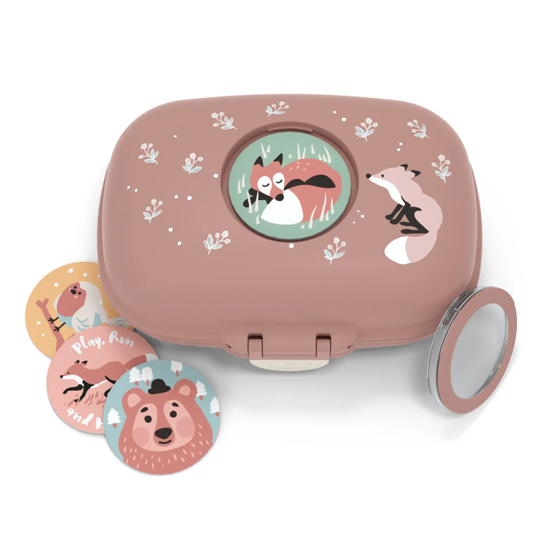 Monbento - MB Gram Snack Box | Dusty Pink