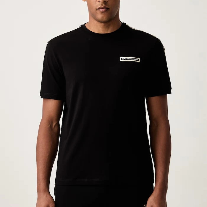 EA7 Emporio Armani erkek pamuk ve elastan tişört