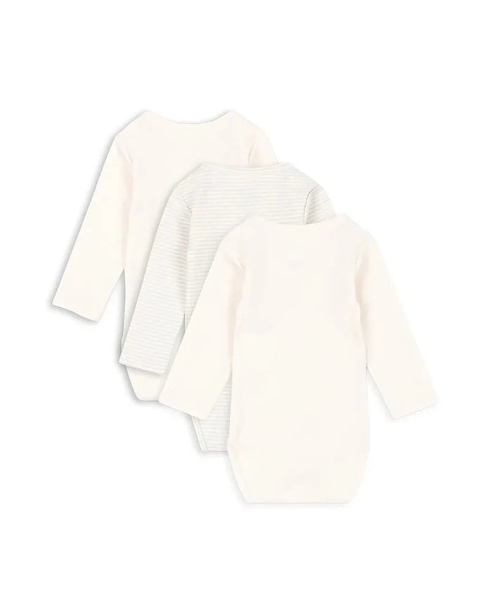 Fanga Fontana FIO STRIPE 3 PACK LS BODY OCS Bebek Badi (3 Parça)