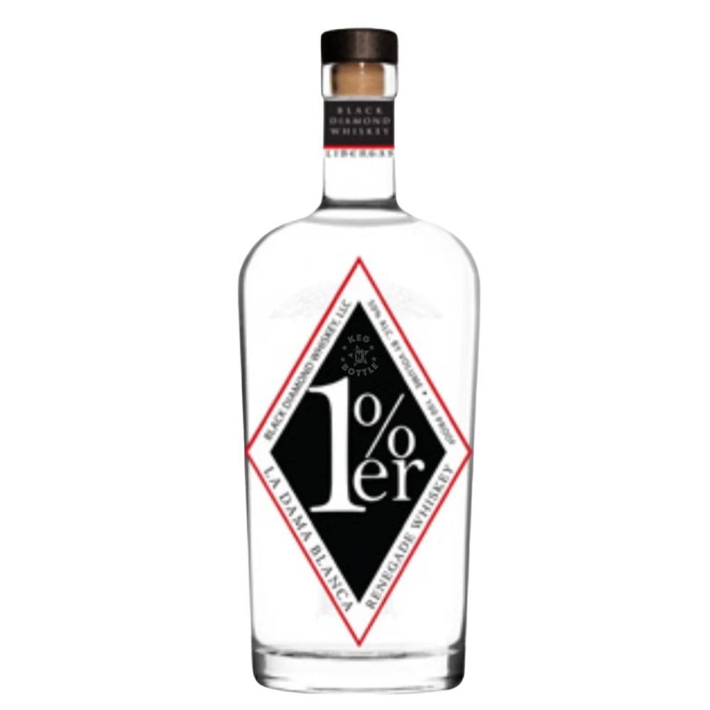 1%er Black Diamond Whiskey – La Dama Blanca (750 ml)