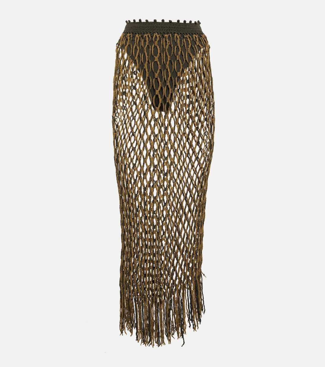 Dion Lee - Fishnet maxi skirt