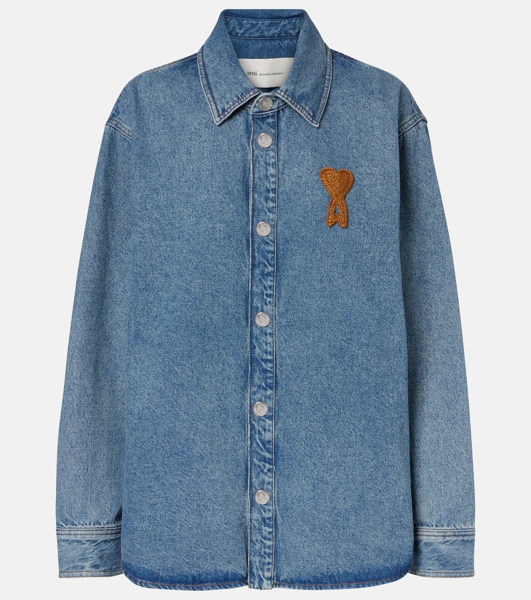 Ami Paris - Ami de Cœur denim shirt