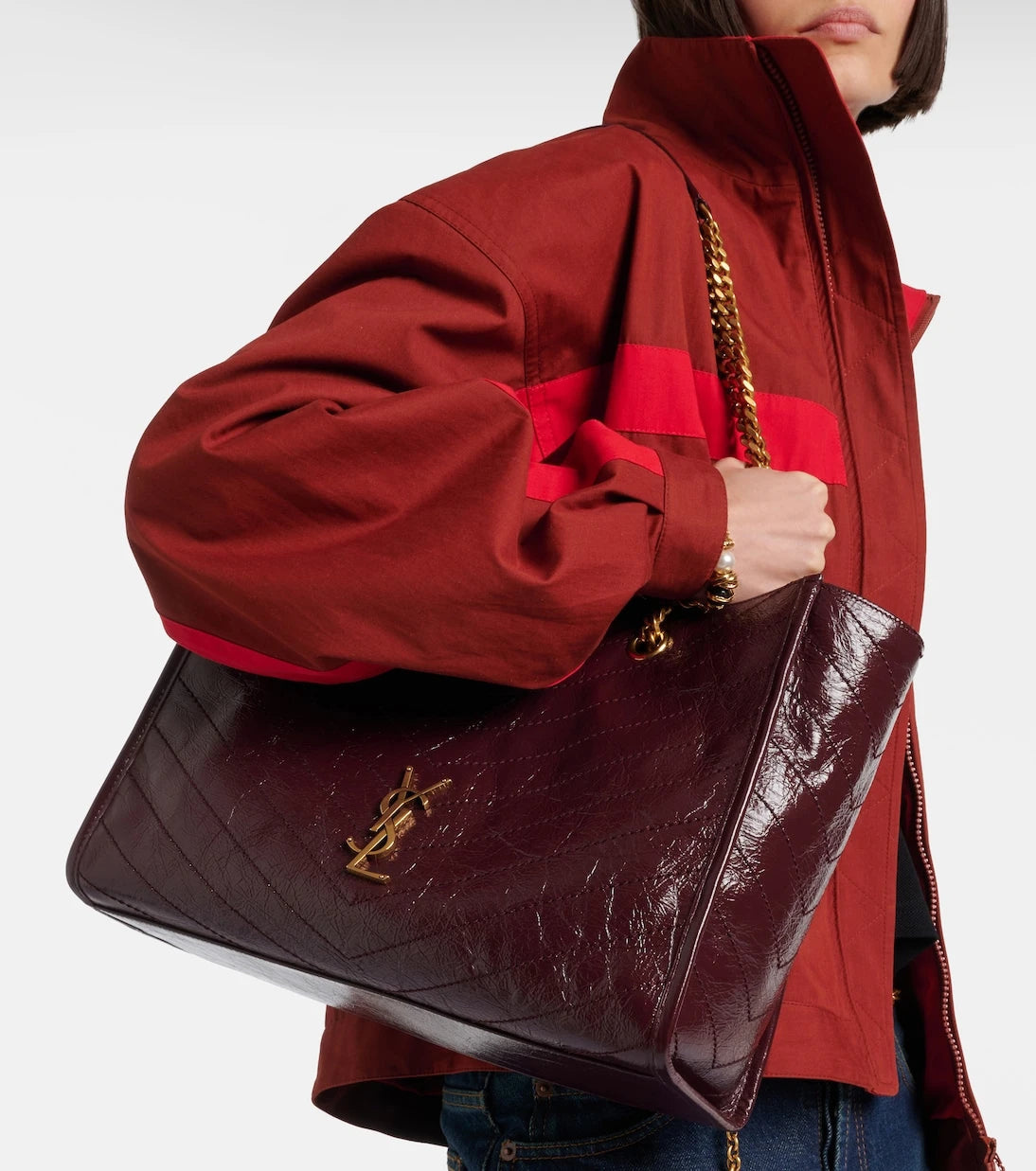 Saint Laurent - Niki Large leather shoulder bag