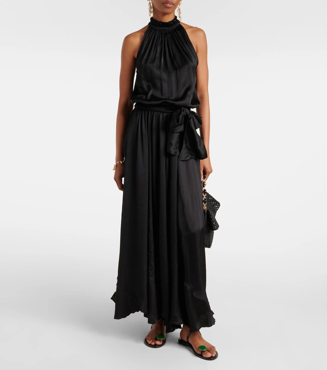 Poupette St Barth - Nina satin gown