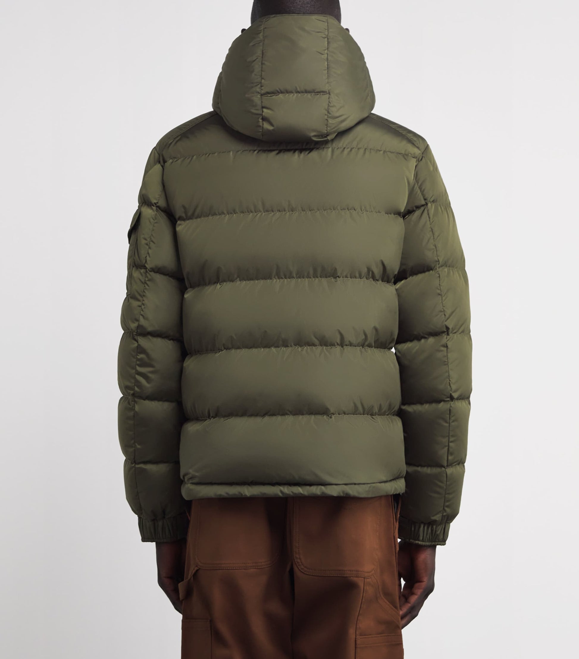 Moncler Green Down Maya Puffer Jacket